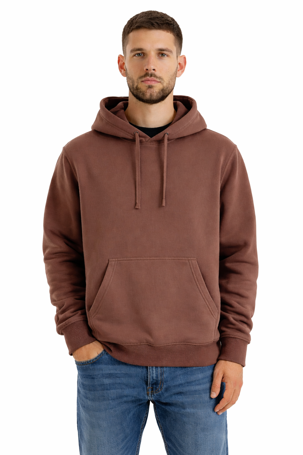 TRYBB Premium Hoodie – Brown