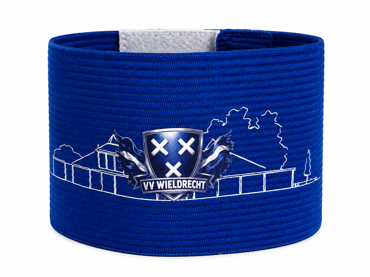 VV Wieldrecht aanvoerdersband - Blauw - senioren