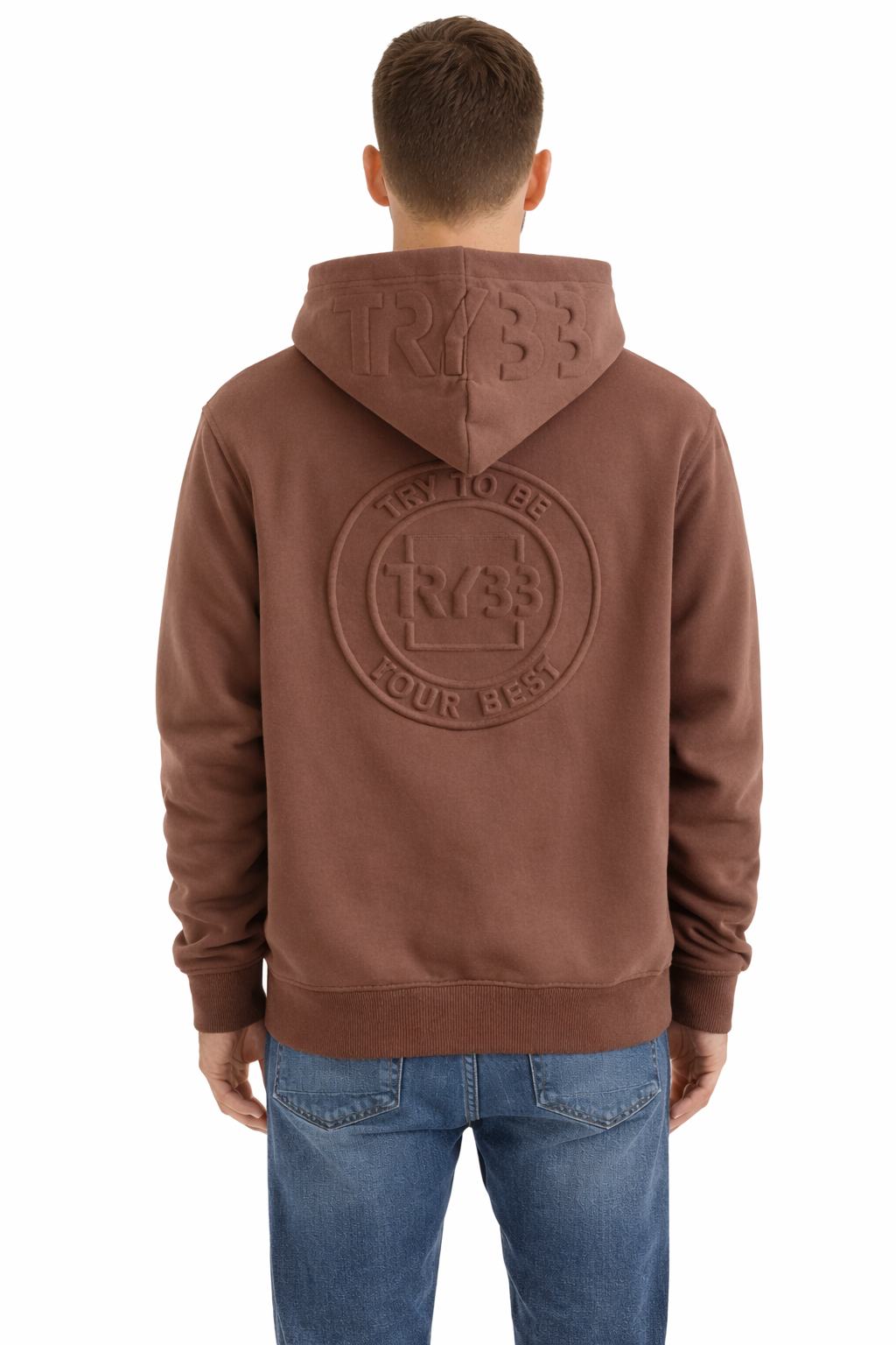 TRYBB Premium Hoodie – Brown
